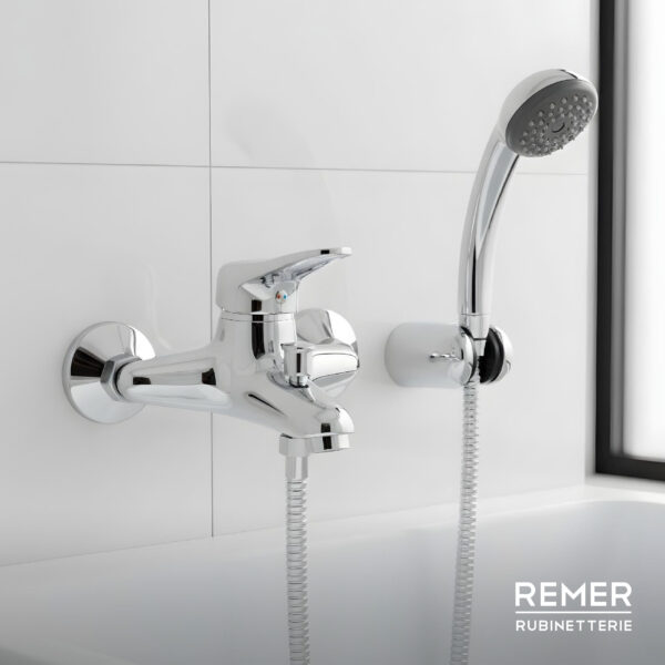 აბაზანის შემრევი ყურმილით KISS K02