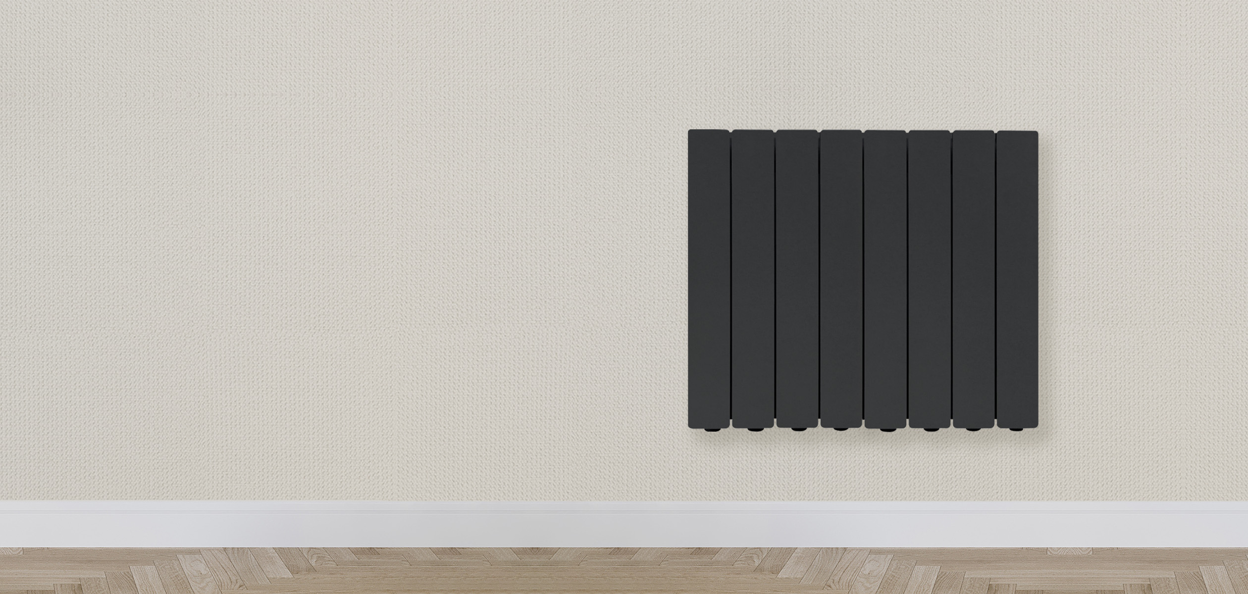 სექციური რადიატორი შავი