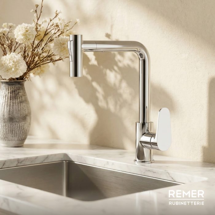 სამზარეულოს შემრევი ELEGANT KITCHEN L81M